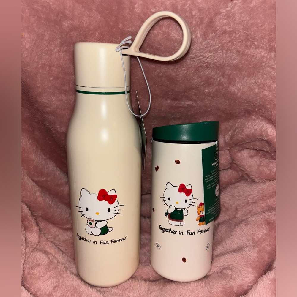 Starbucks x Hello Kitty Stainless Steel Cups